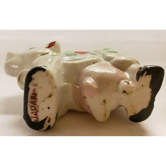 Creamers, Set of 2, Mini Cow  Made in Japan, Hand painted Vintage, (C70) - Picture 8 of 9